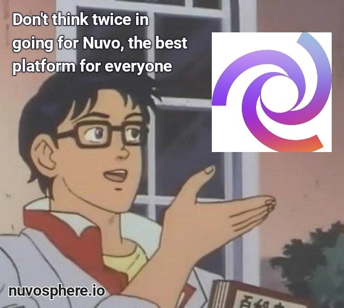 GraceChinaza33's tweet image. As a Web 3.0 enthusiast or Nuvo developer, you can sign up on the Nuvo RP system and help yourself with designing your unique social NFT and enhancing your reputation power.
@nuvosphere 
#Web3Revolution #MyData