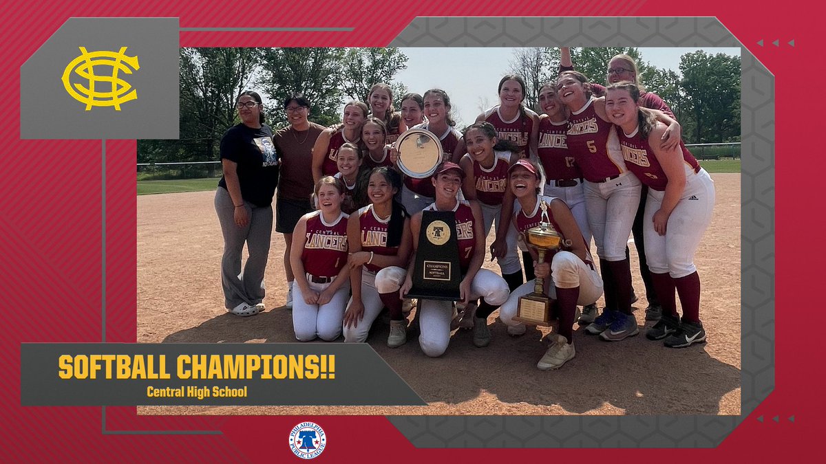 pplathletics's tweet photo. Baseball and Softball W's belong to @CentralHighPHL  as both squads were able to secure the 2023 PPL Championships!!

@SFBN on Youtube has full streams from each game up on their page. Be sure to check them out!! https://t.co/BUi2fRZwZO