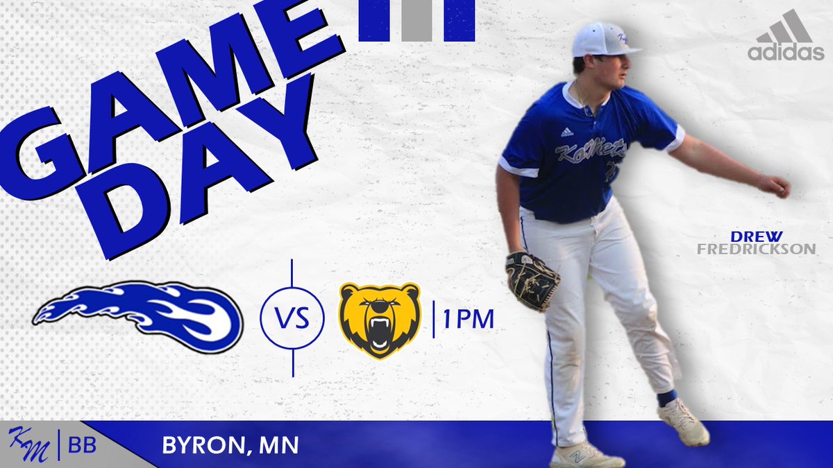 PLAYOFFS!
⚾️ KoMets vs Bears
🗓️ May 27, 2023
⏰ 1:00 PM
📍 Byron, MN
🏟️ Byron MS
⭐️ Section 1AAA Playoffs