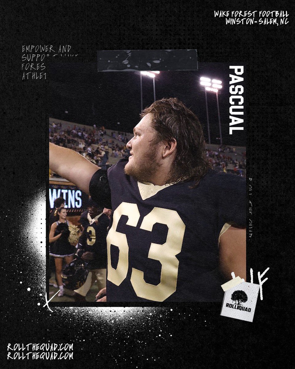 Thank you Deacon Nation for empowering us every step of the way through <a href="/rollthequadNIL/">Roll The Quad NIL</a>. Subscribe to your favorite athletes at RollTheQuad.com