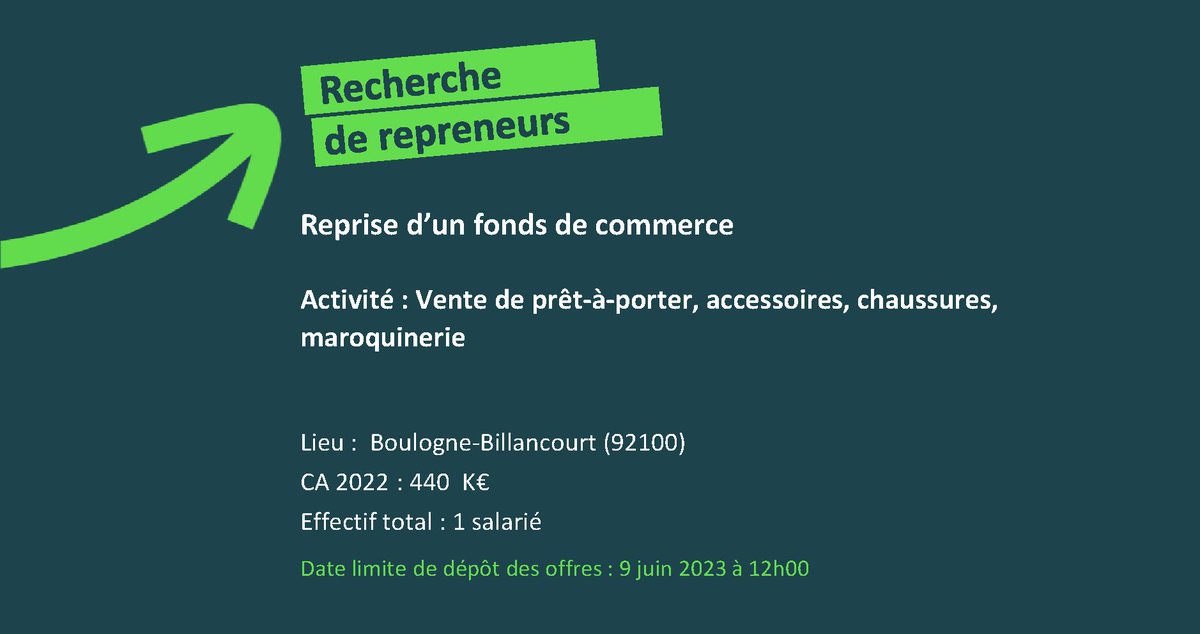 Recherche repreneurs, cliquer sur le lien pour voir détails de l'annonce  : fhbx.eu/wp-content/upl…
