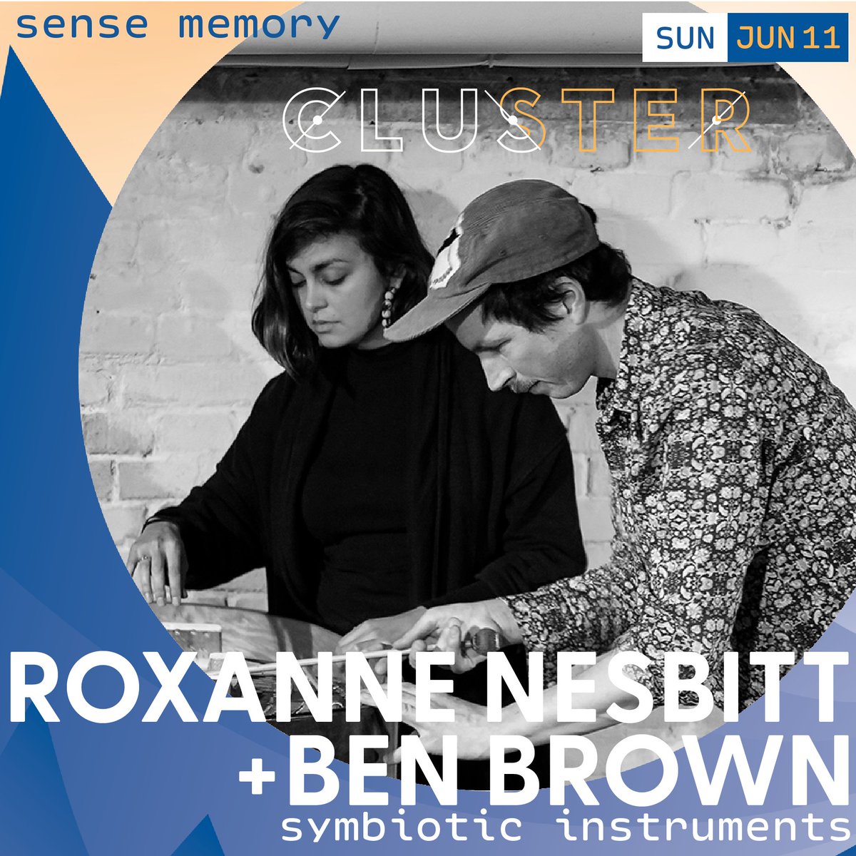 Cluster is pleased to present 'Symbiotic Instruments' by Roxanne Nesbitt + Ben Brown (BC) at the West End Cultural Centre in another double-header concert with respectfulchild (SK) on Sunday, June 11. 

For more information and for tickets, head to clusterfestival.com