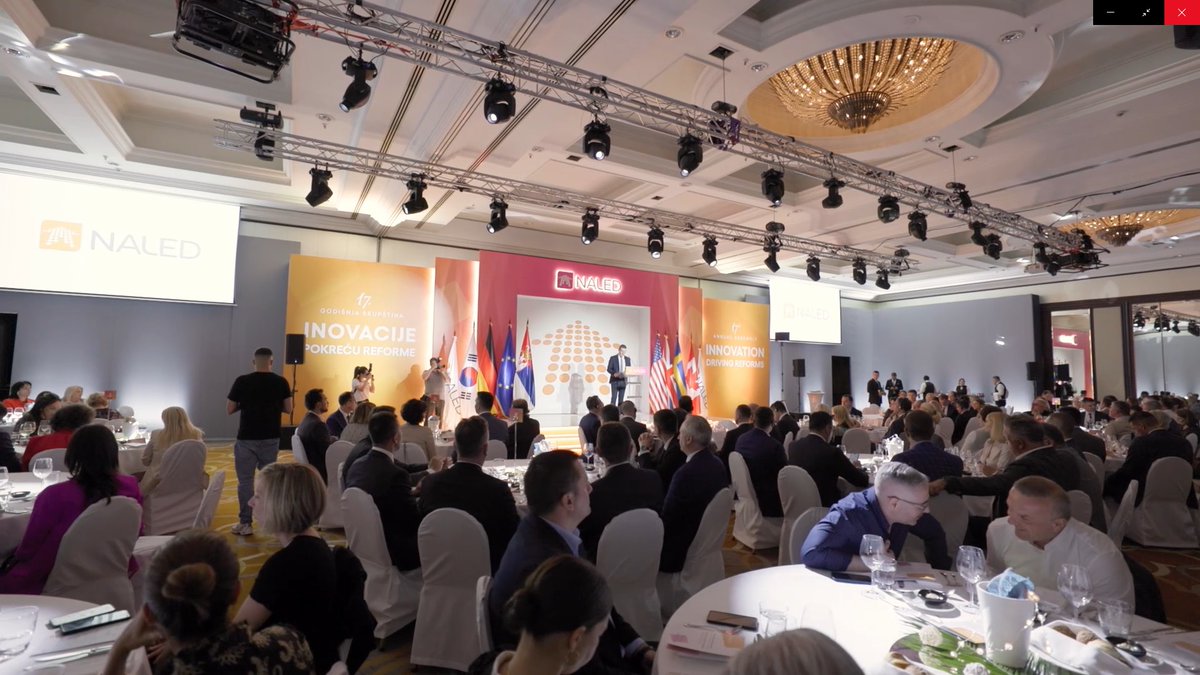 With a solemn session and award ceremony, the 17th Annual NALED Assembly has concluded📢

Supporting further development of eGovernment, improving public finances and enhancing the legislative process are key reform priorities in the next year📢

👉 bit.ly/3IHcBo7