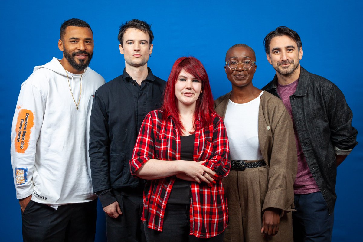 HD versions of these are just ugh! 😍😍 #BasingstokeComicCon #TomSturridge #FerdinandKingsley #VivienneAcheampong #LloydEveritt #TheSandman