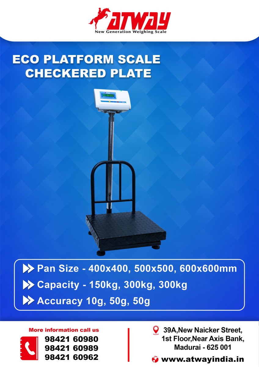 Eco Platform Scale Checkered Plate- Atway
#atway #weighing #weighingscale #scale #scales #weightlossjourney #loadcell #weighingmachine #weightloss #weighingscales #weight #industrialscale #theweighforward #platformscale #digitalscale #tabletopscale #minitablescale #minifieldscale