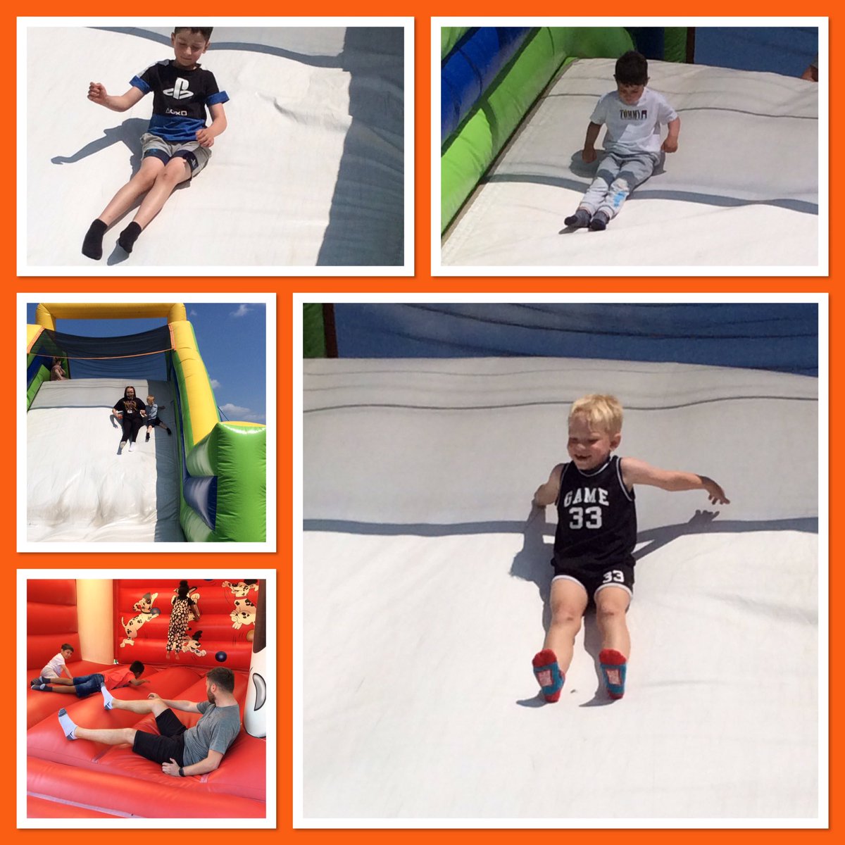 ACMeadstead's tweet photo. What a fantastic way to finish our half term! All of our children had such a great time bouncing, sliding and jumping on our giant inflatable obstacle course and bouncy castle. 🐝🐝@AETAcademies @MeadsteadPA @MeadsteadHoS https://t.co/jnrtJKZkH7