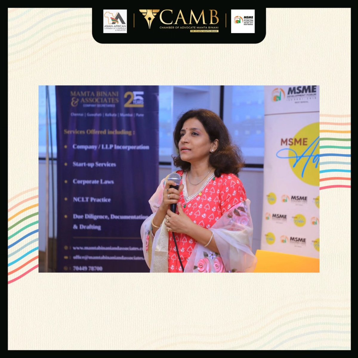 Second Edition of MSME ADDA: Uniting Business Owners, Inspiring Connections! 🤝✨ 

#MamtaBinani #MSMEEvent #NetworkingPower #InspiringEntrepreneurs #BusinessCommunity #MemorableGathering #MSMEDF #Entrepreneurship #BuildingConnections #MSMEAddaRecap #SmallBusinessSupport