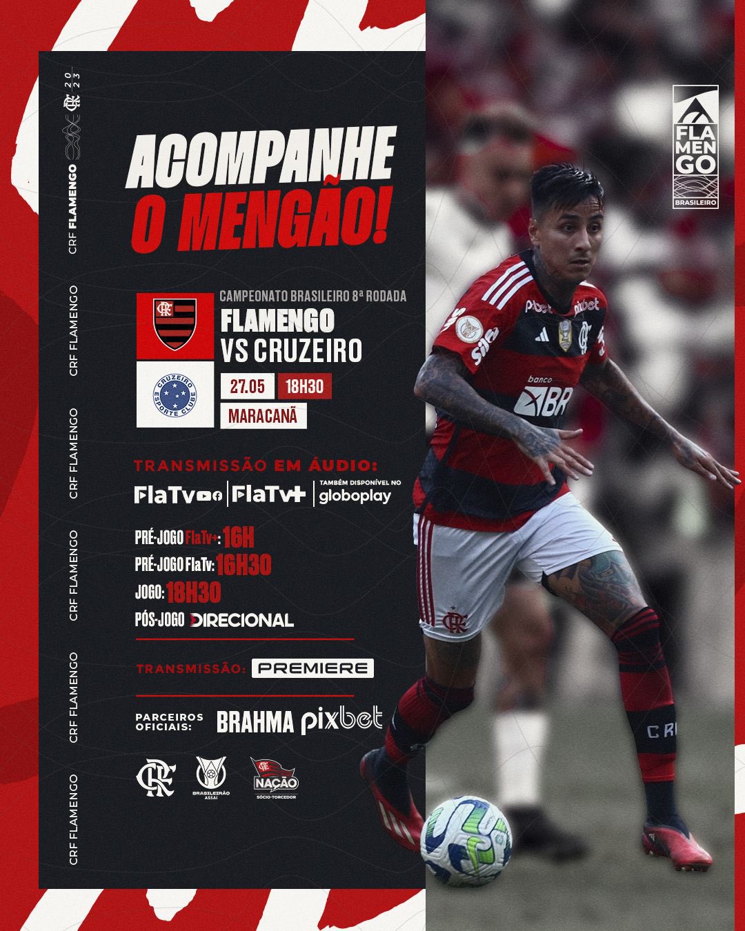 Quiz sobre o Flamengo! #futebol #flamengo #mengão #brasileirão