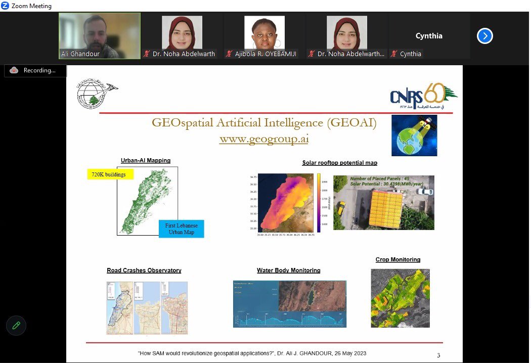 africwomeningis's tweet image. Live updates📌👇👇

Embracing #AI in the Geospatial Industry Episode 4. 

#AWiGIS #SAMmodel #chatgpt4 #gischat