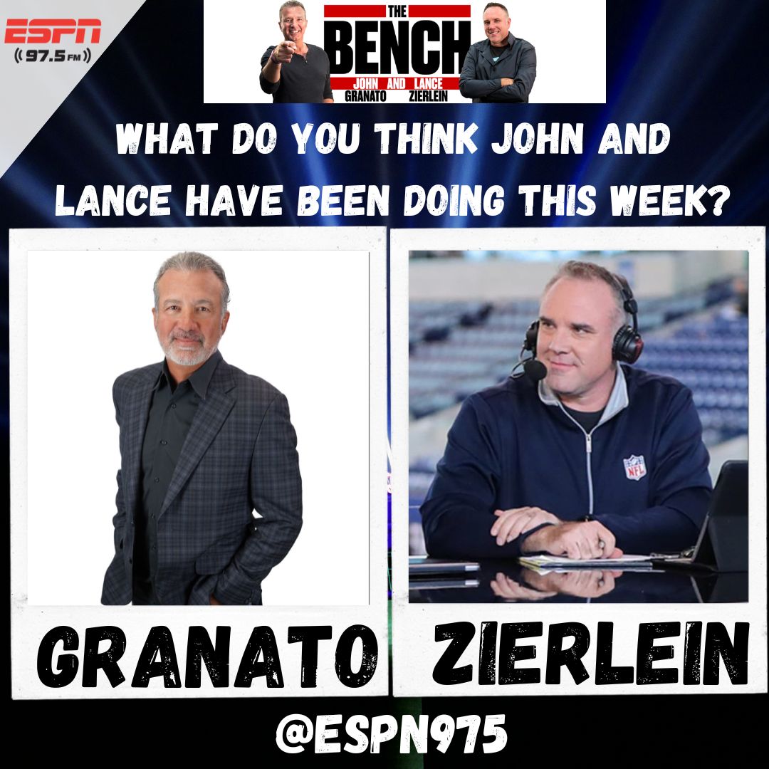 Legendary sports duo Zierlein and Granato reunite on ESPN97.5 radio show -  CultureMap Houston