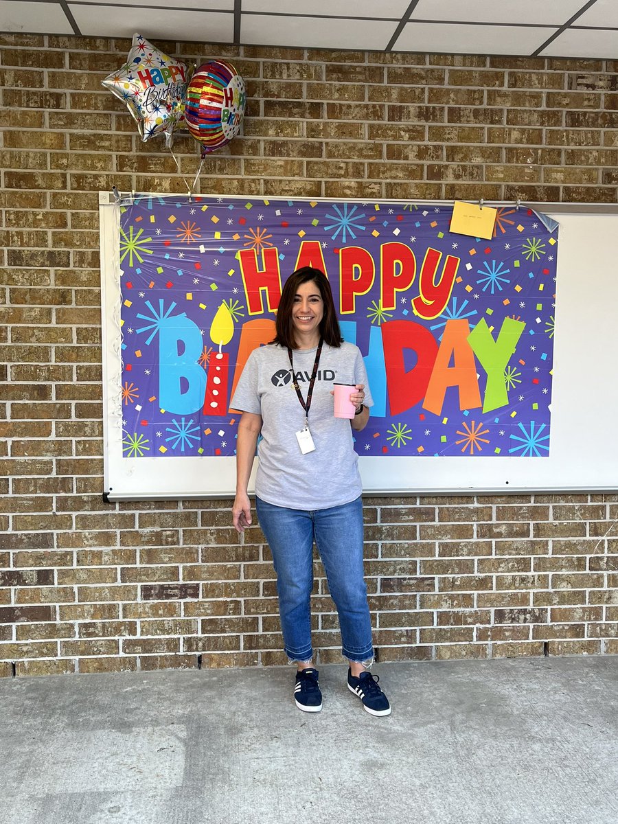 Shouting Happy Birthday to two of YWLA’s best @Ms_Herrera_Art and @ymartinezdavis! Both are amazing teachers, friends and have a heart of gold. Enjoy your birthday weekend! @YWLA_AISD @YWLA_AISD #happybirthday