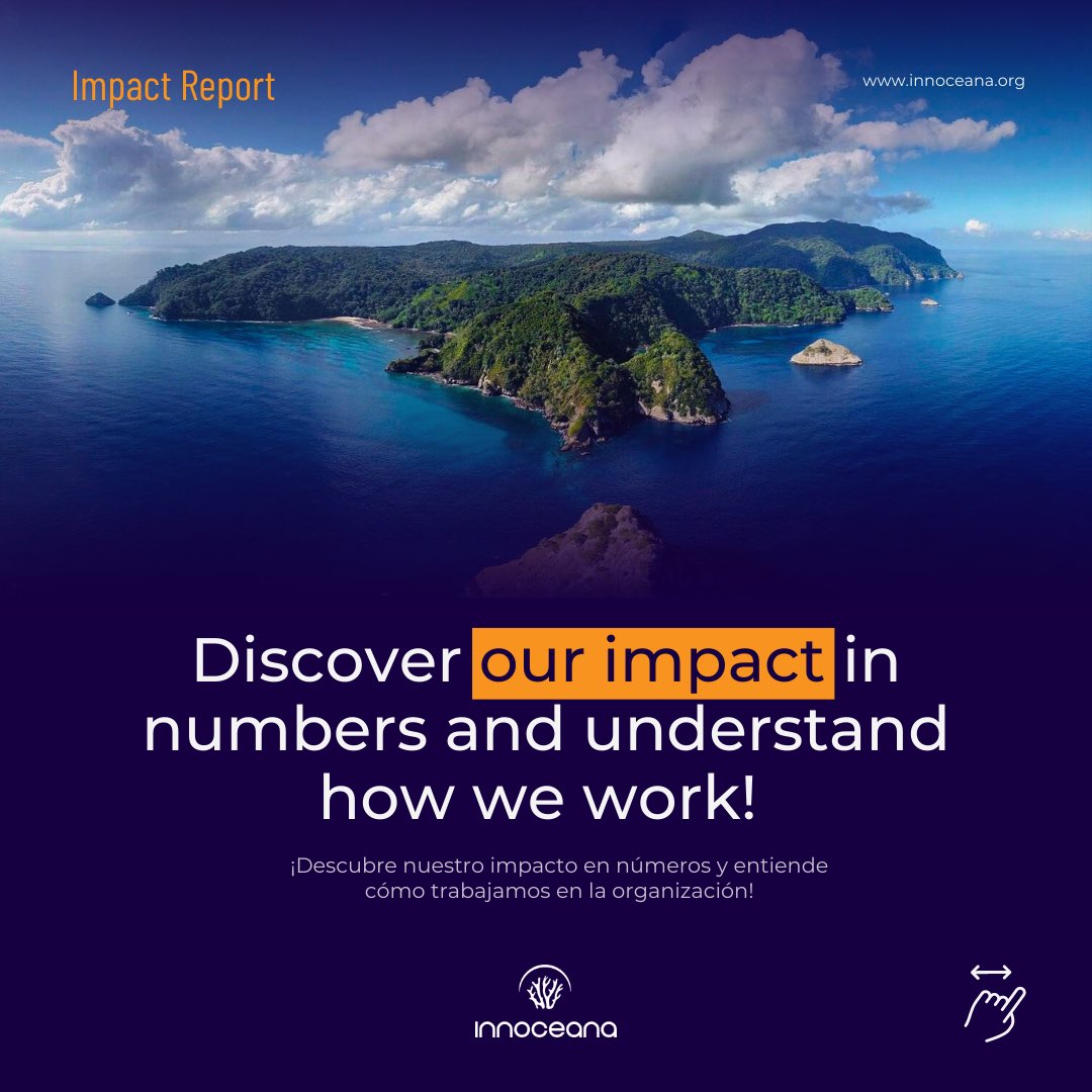 InnoceanaOrg's tweet photo. 🩵 The 2022 Impact Report is now available!

📲 Do you want to learn about the marine conservation projects we worked on last year? Click the link and stay updated on how we bring innovative solutions to protect the ocean!  https://t.co/wOxsiM3MN5

#impactreport #2022 https://t.co/liEEQuj1Nk