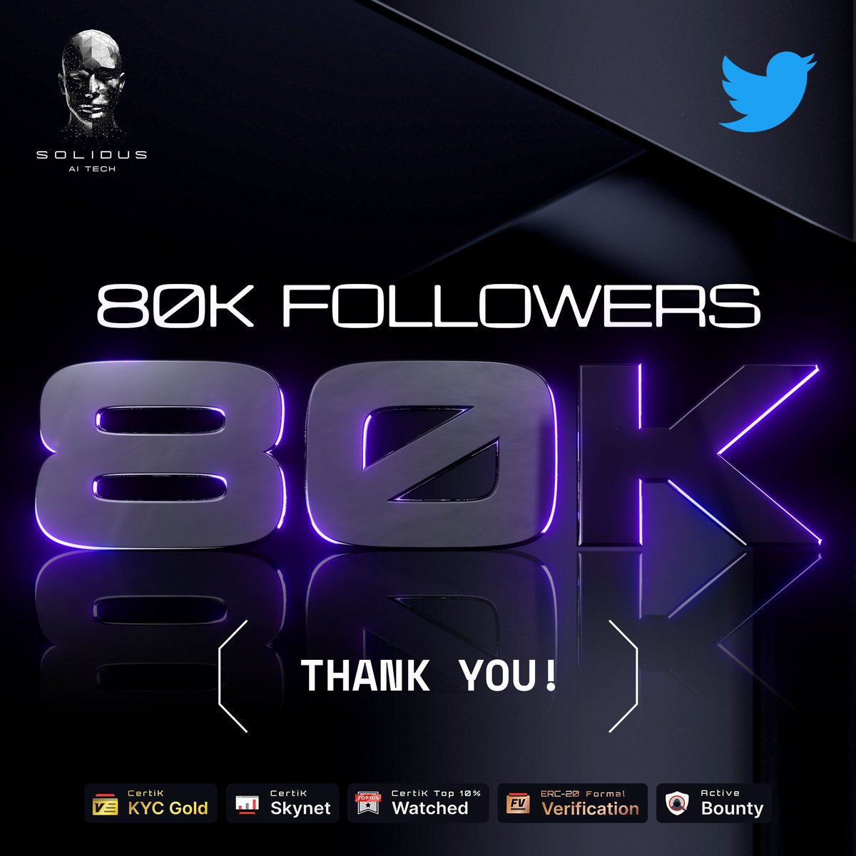 📣 Major accomplishment ‼️

🎉 Our gratitude overflows as we proudly announce that we have surpassed 80,000 followers! 🙌

✨ A sincere thank you to all of you for your invaluable support and engagement. Stay tuned for more insightful project updates, and exciting endeavors. 🔔