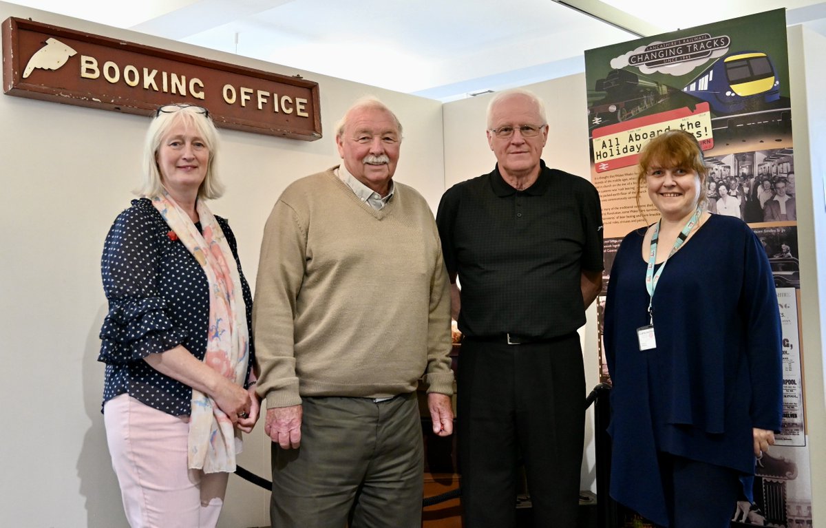 Standing room only @ClitheroeCastle this morning for an entertaining talk by Lancashire historian Steve Williams. Steve's 'Rails to the Dales' talk was part of a series of events taking place across the county to mark #CommunityRailWeek @NowtbutaLad communityraillancashire.co.uk/news/rails-to-…