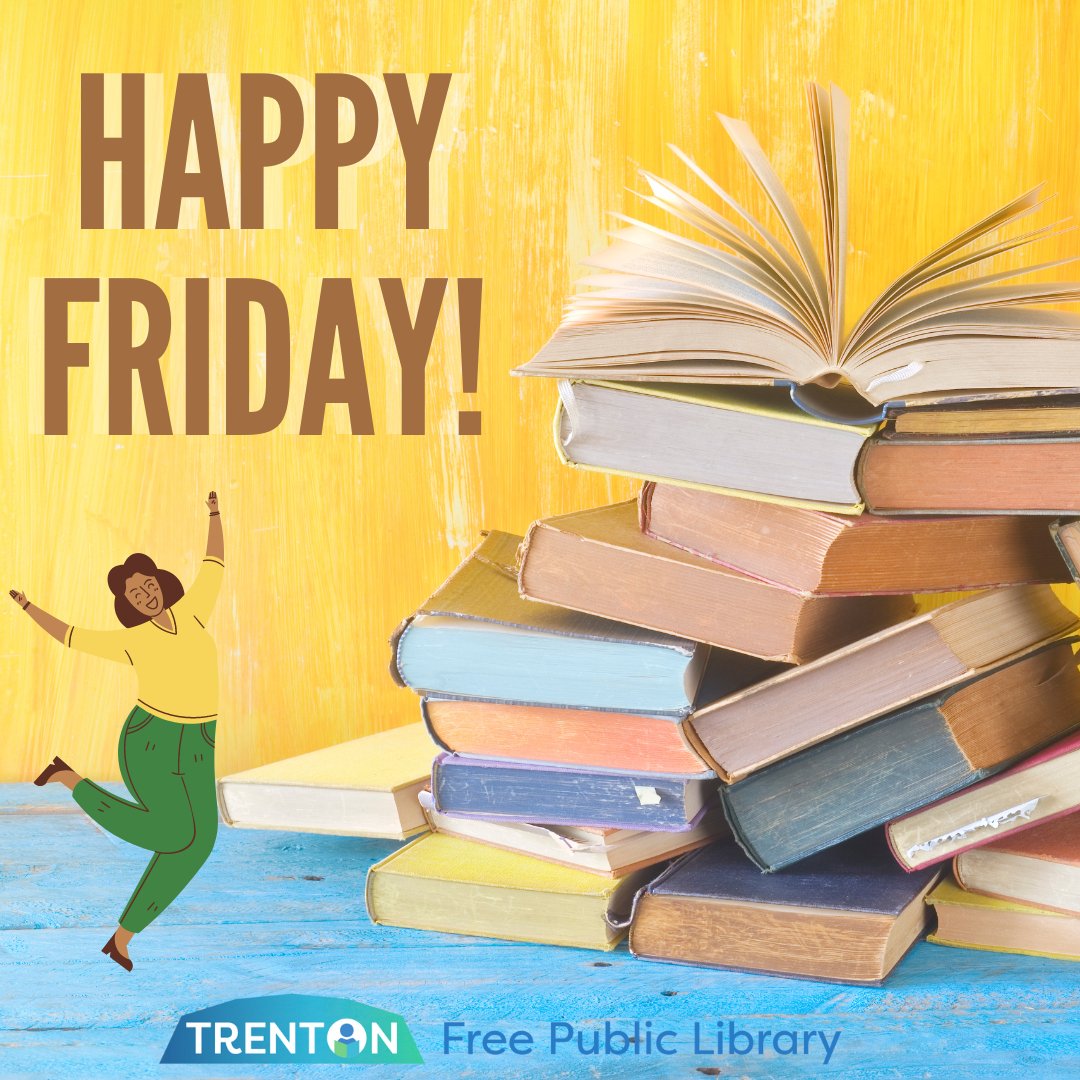 Happy Friday from the library! Enjoy the day with some friendly fun - whether it's reading a book or exploring the stacks, let's make today a fantastic one! #HappyFriday #FromTheLibrary #FriendlyFun