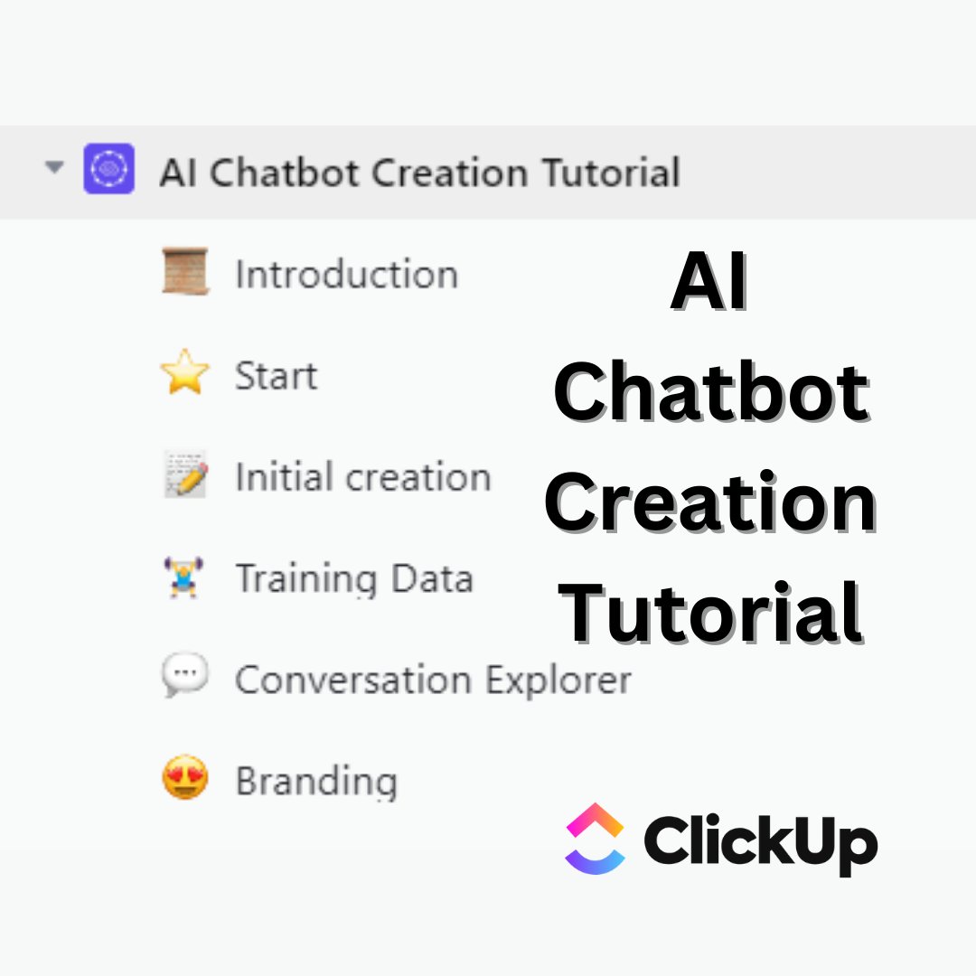 AI second brain is the new trend.

I've prepared a resource to help learn to create your own  AI chatbot without writing code.

It is FREE only for 24 hours.

To get it,
1. Like
2. Comment '🥳'
3. Retweet

I'll send it to you for FREE.

You must be following me or I can't send.