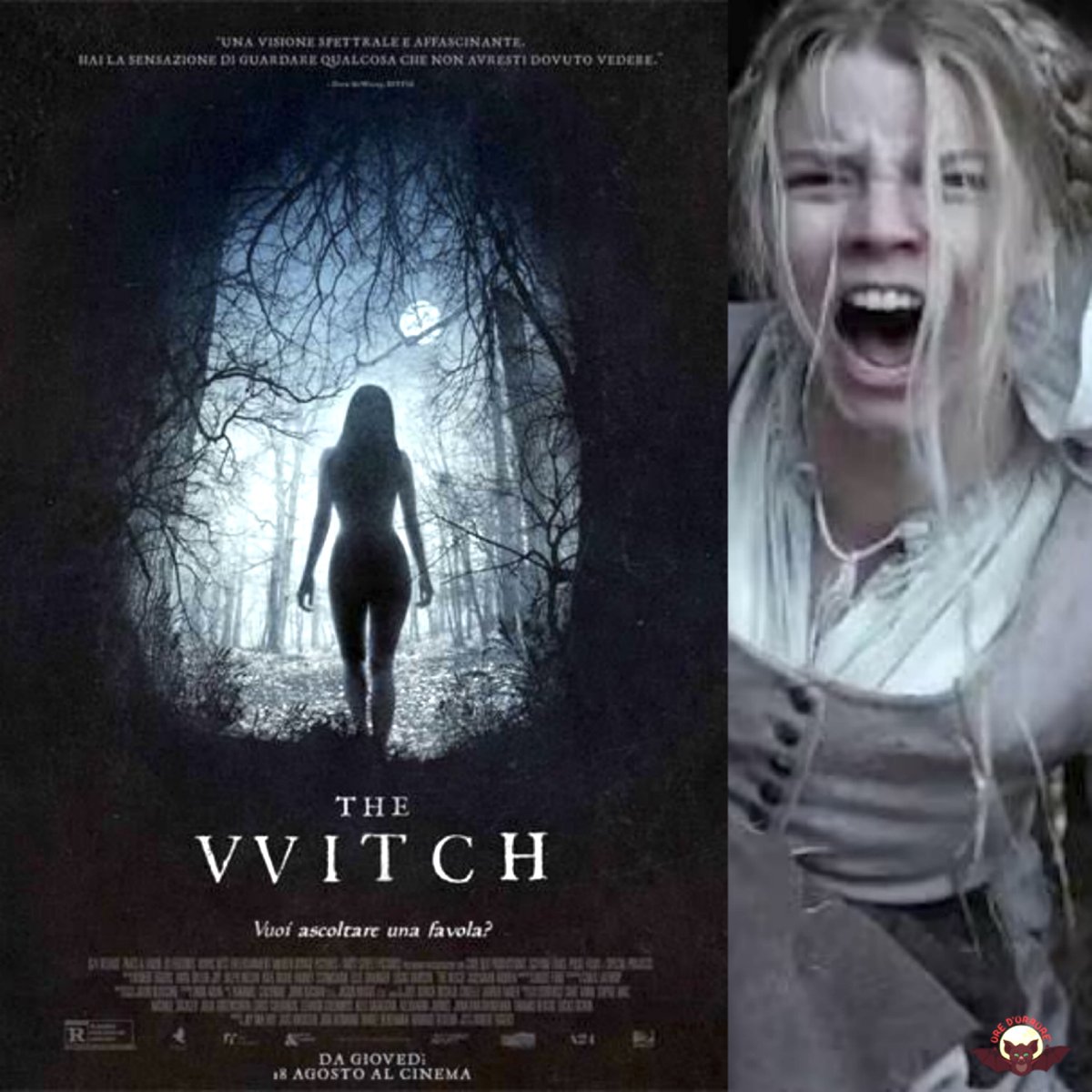 Ore D’orrore Awards 
Vincitore 56ª edizione
The Witch (2015)

#oredorrore #horrormovies #horroraddict #horrorgeek #horrorfilm #horrorlover #horrormovie #horrorfilms #awards #horrorfans #horrorlife #horrornerd #horrorfanatic #instahorror