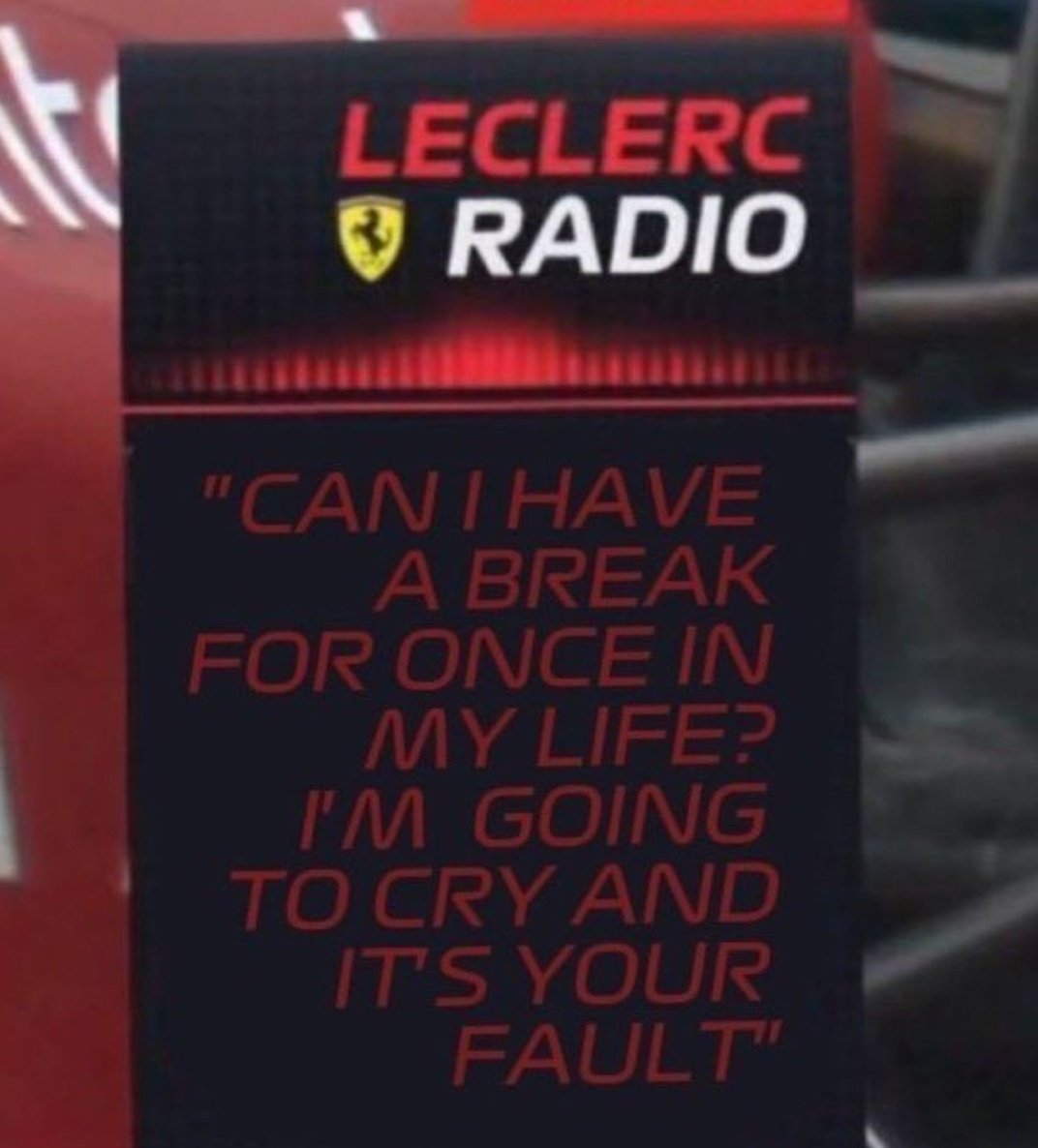 LeclercSZN's tweet photo. https://t.co/9XMZkEjon1