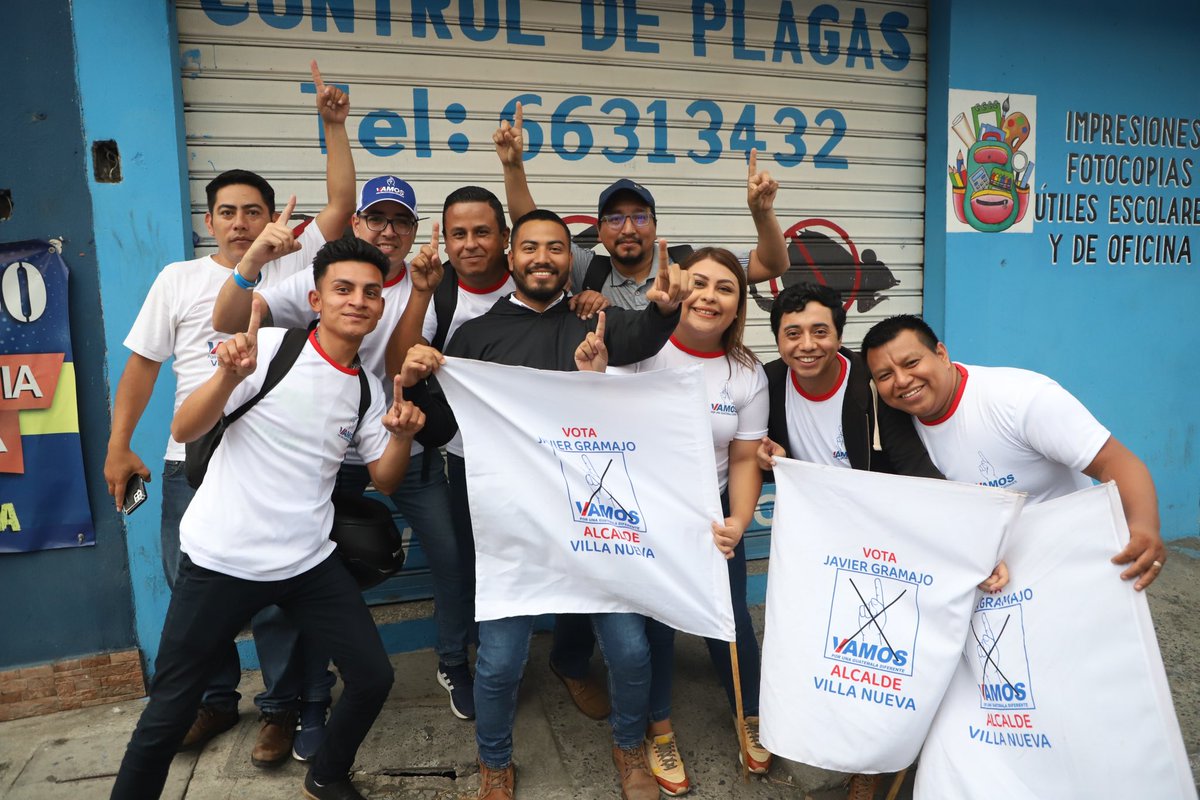 😱Así VAMOS con mucho entusiasmo y alegría para avanzar por la continuidad del mejor proyecto que tenemos que se llama Villa Nueva. 

#VamosPorVillaNueva
#Loquesevesecree
#JavierGramajo