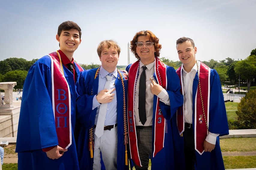 BetaThetaPi's tweet photo. Congratulations to the more than 2,300 graduating Beta brothers — and several more completing their post-graduate degrees! No matter where life takes you, the Fraternity will be with you every step of the way. Once a Beta, Always a Beta, Everywhere a Beta. #menofprinciple https://t.co/LaJer7UJ7w