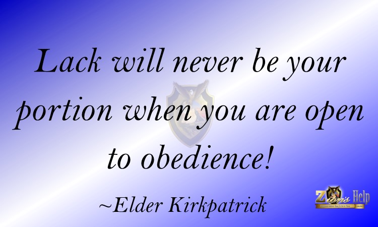 Obedience Gives You Access! #ZionsHelp #Wordoftheday #WordsofWisdom #Obedience #Access #Lack #OpenDoors