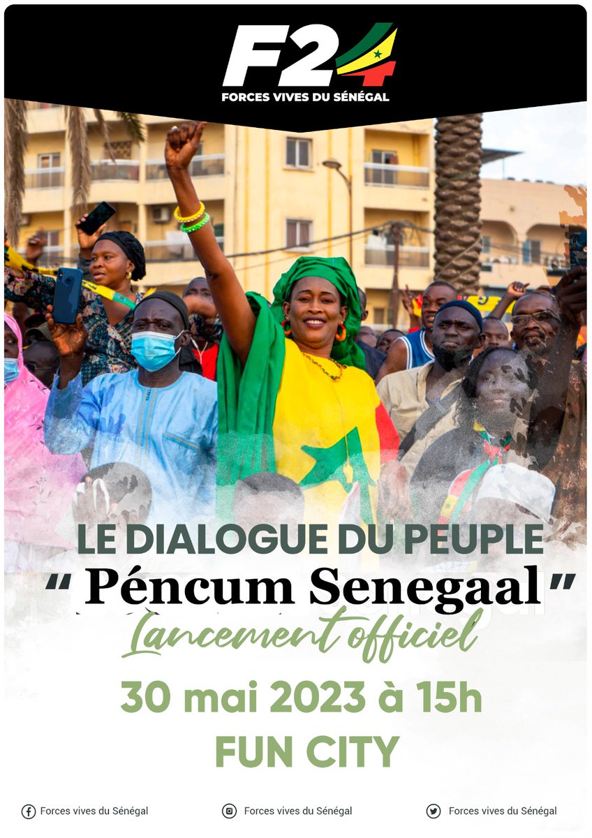 F24 a initié un dialogue avec le peuple ! 

« Plus jamais ça »: 
1. Plus jamais de tentative de 3eme candidature 
2. Une séparation effective des pouvoirs
3. Halte à l'hyper présidentialisme 
4. Le pouvoir au peuple pour le peuple

#f24 #dialoguedupeuple #kebetu #democratie