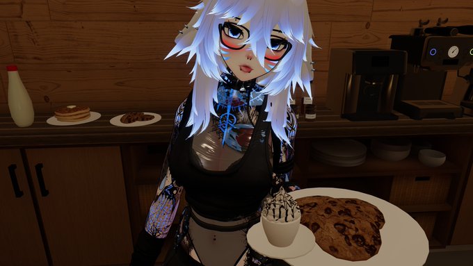 who ordered the cookies? #VRChat https://t.co/CYfUbCfj8x<a href="/tag/vrchat"class="tags">#VRChat</a>