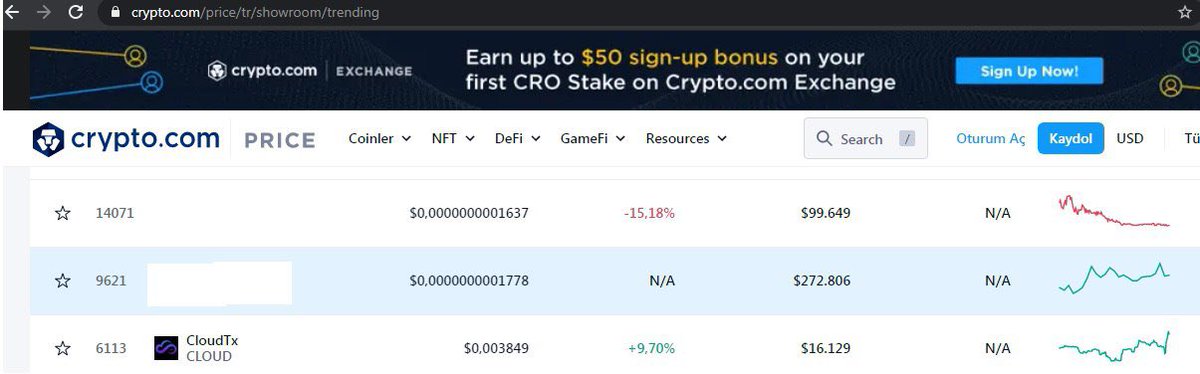 The first trend of the day is crypto.com <a href="/cryptocom/">Crypto.com</a> #trends #cloudtxexchange #bnb     crypto.com/price/showroom…