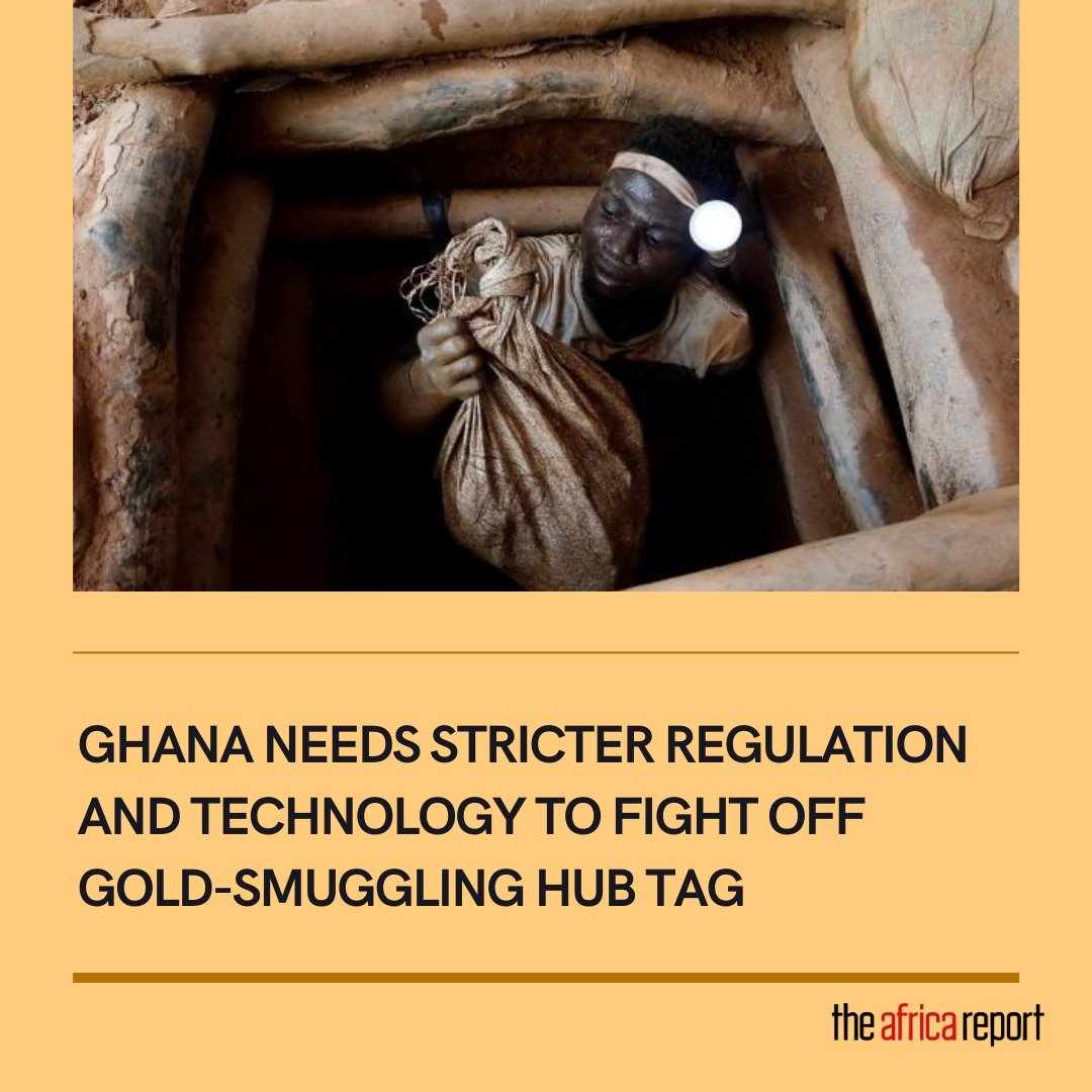 TheAfricaReport's tweet image. ‘The State of the Illicit Economy’ report, presented at the #AfCFTA Business Forum in #CapeTown, by #OriginAll, highlighted the threats #Ghana’s booming illegal small-scale #miningtrade poses to #nationalsecurity and how it fuels #goldsmuggling. 👉ow.ly/fBMA50OxCW7.
