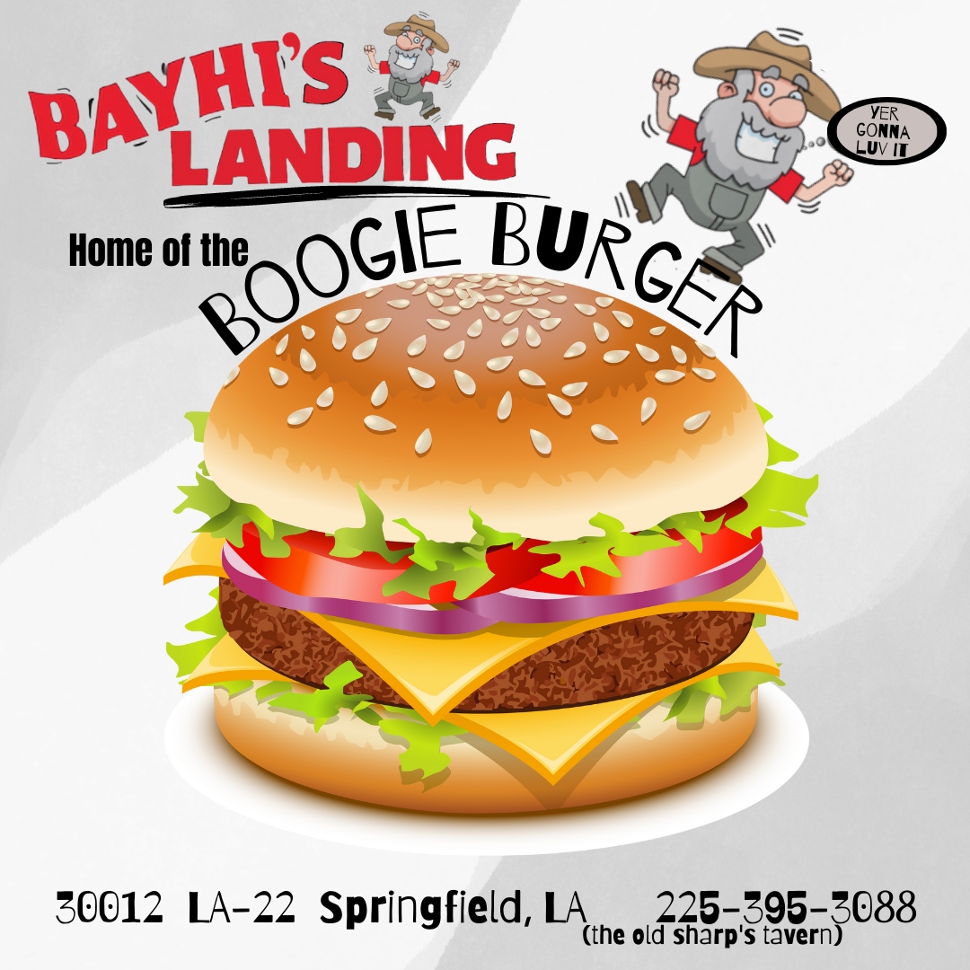 Tastes soo dern good if you put it on top ya head your tongue will beat your brains out!  Come n see for yourself!!! Aiyeeeeeeee!!  #bayhislanding #boogieburger#comehungry #bestburgerintown