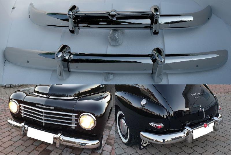 Volvo PV 444 bumpers with standard horns (1950-1953)
@ tinyurl.com/3pzfesay
#bumper #car #stainless #steel #polished #standard #horns #volvo #chrome #service #business #online #classified #ads #classifiedads #kuwait #kuwaitcity