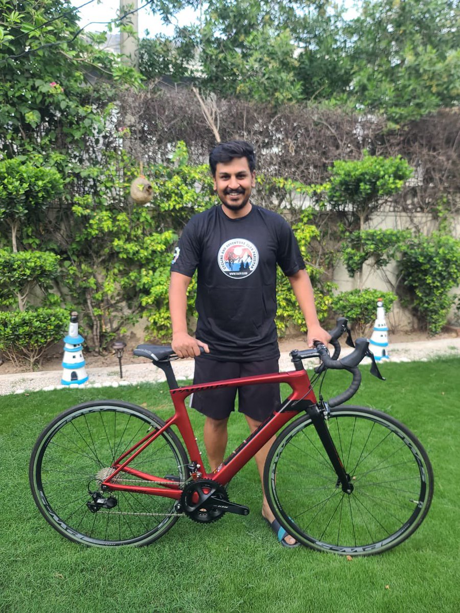 Congratulations @CasualRao we all at @CyclingLahore community hope that you get to enjoy it! And continue to be a source of inspiration for every crank addict out there! Thanks to Cycling and Adventure Club Pakistan for this amazing opportunity! #teamgcc