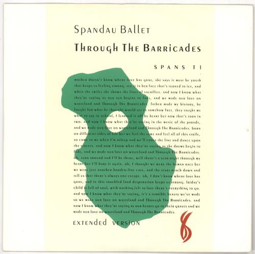 #nowEXTENDED80s #SpandauBallet

Through The Barricades (Original Extended Version)

07:09

youtu.be/1oQvESeWFTo