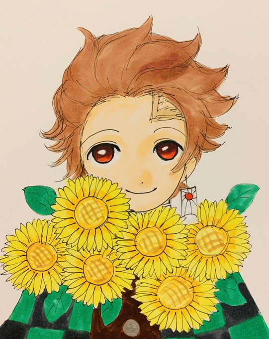 「kamado tanjirou brown hair」Fan Art(Latest)｜5pages