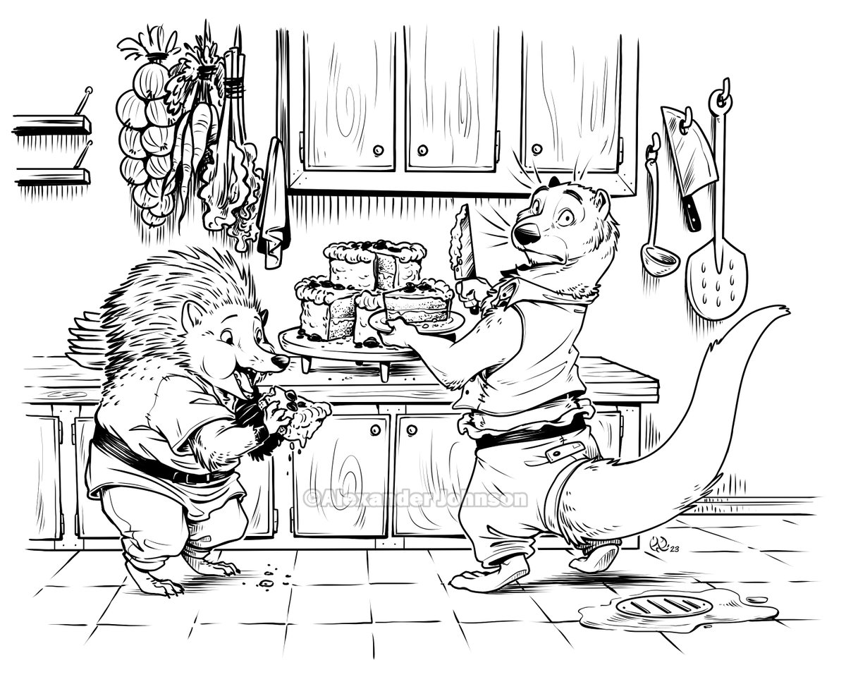 Alexander Johnson (commissions open) tweet media