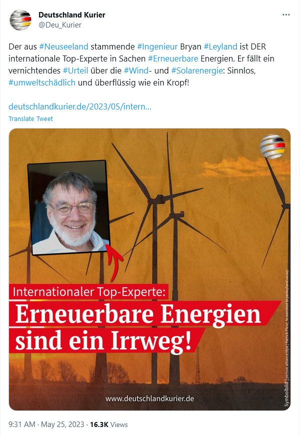 BRechercheteam's tweet photo. #BryanLeyland ist vor allem eines, Unterzeichner großer bekannter #Klimawandelleugner-Petitionen und Mitglied/Expert in mehreren bekannten Organisationen der Klimawandelleugner-Szene wie z.B. #CFACT, dem #ICSC, Climate Exit (#Clexit), dem #NIPCC (Heartland Insitut), dem #NZCSC https://t.co/VI7LgPQqBO