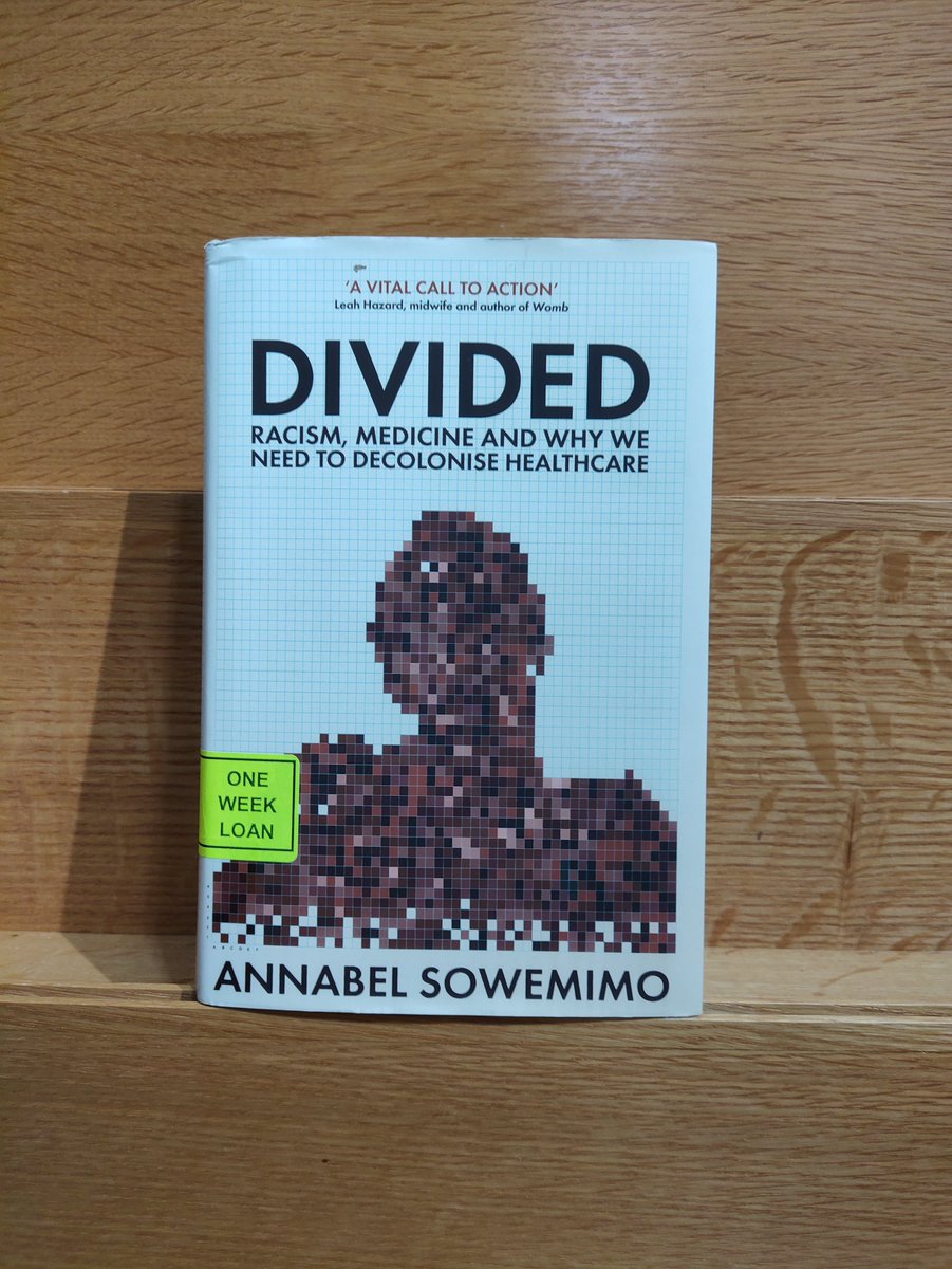 Thanks to @SoSowemimo for writing her book: profilebooks.com/work/divided/ Illustrated throughout with compelling story-telling, it makes the case with incisive evidence and history, the need to re-think healthcare for those from racially minoritised backgrounds.