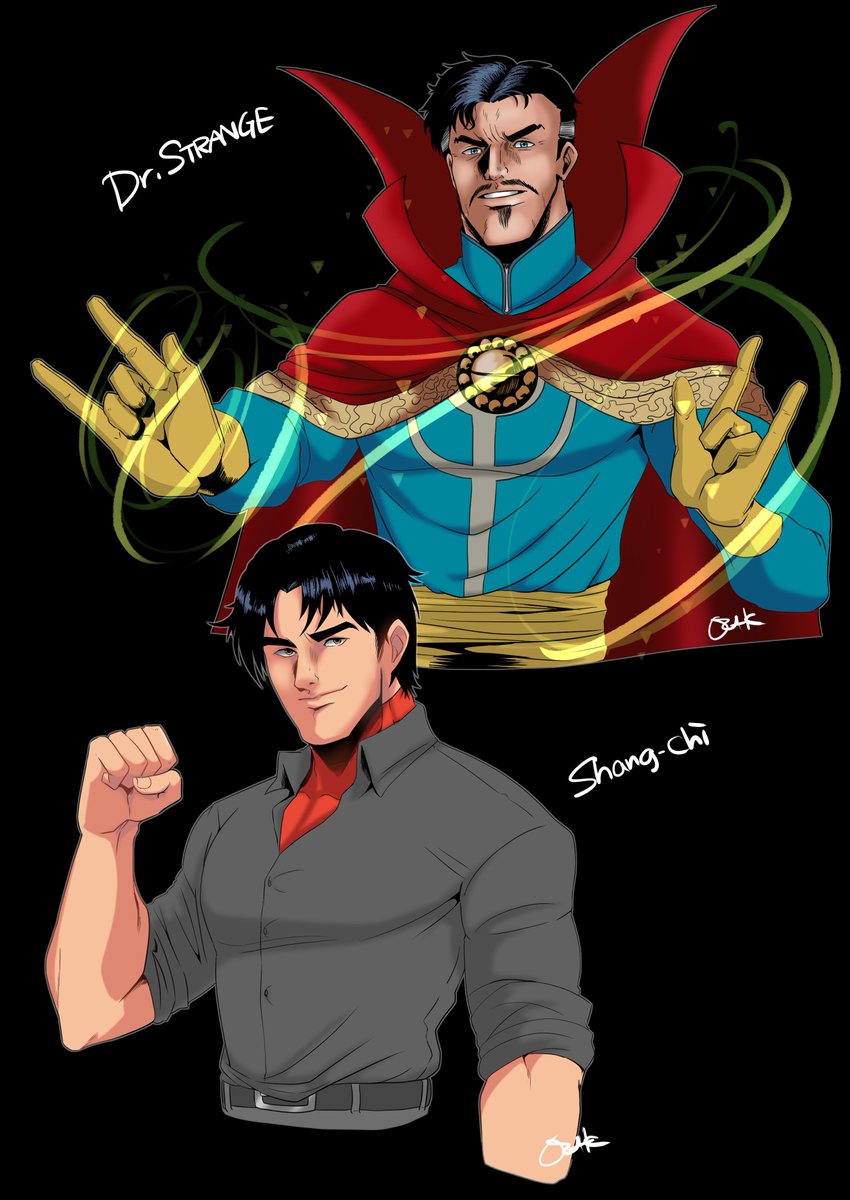 some practice piece
#ShangChi #Drstrange