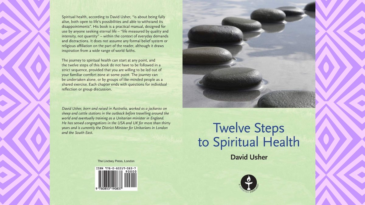 BOOK OF THE MONTH: 'Twelve Steps to Spiritual Health' by Rev. David Usher

A uniquely Unitarian guide to achieving spiritual health. 

Visit our online shop: unitarian.org.uk/shop/

#RadicalCommunity #RadicalSpirituality #TheUnitarians #SpiritualHealth