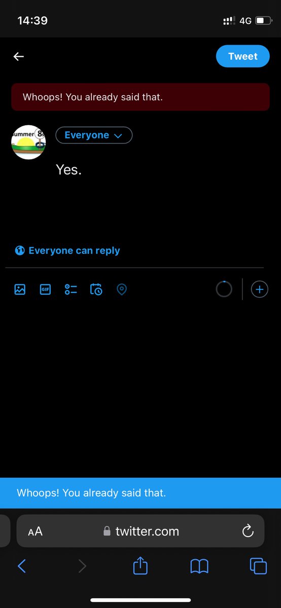 Is It Bumps Yet? tweet media