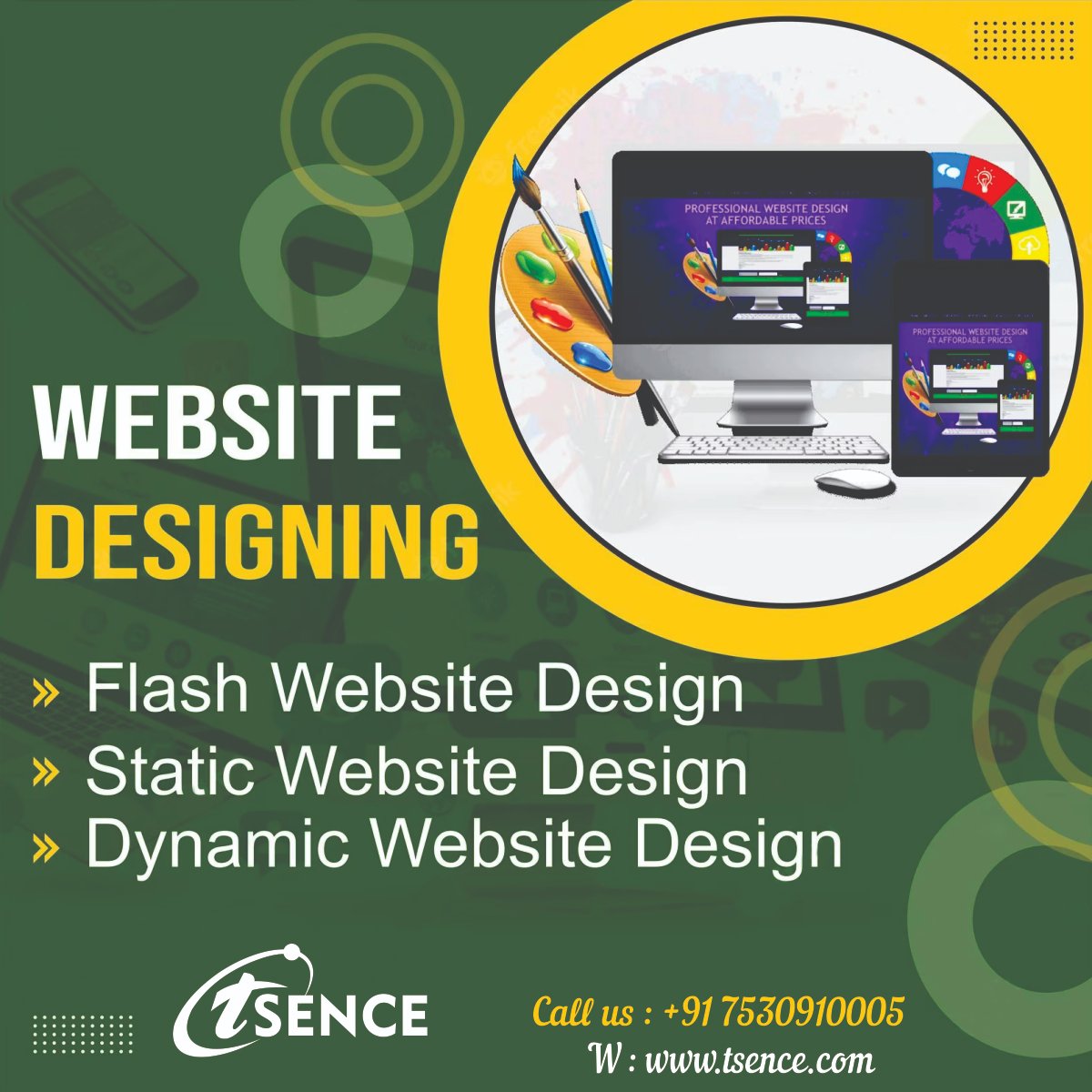 tsenceweb's tweet image. Introducing #Tsence #Website_Designing_services! Ready to make your online presence stand out? Whether you’re looking for a flashy and interactive sleek and professional #static_website or a dynamic engaging website. 
tsence.com/web-design.html