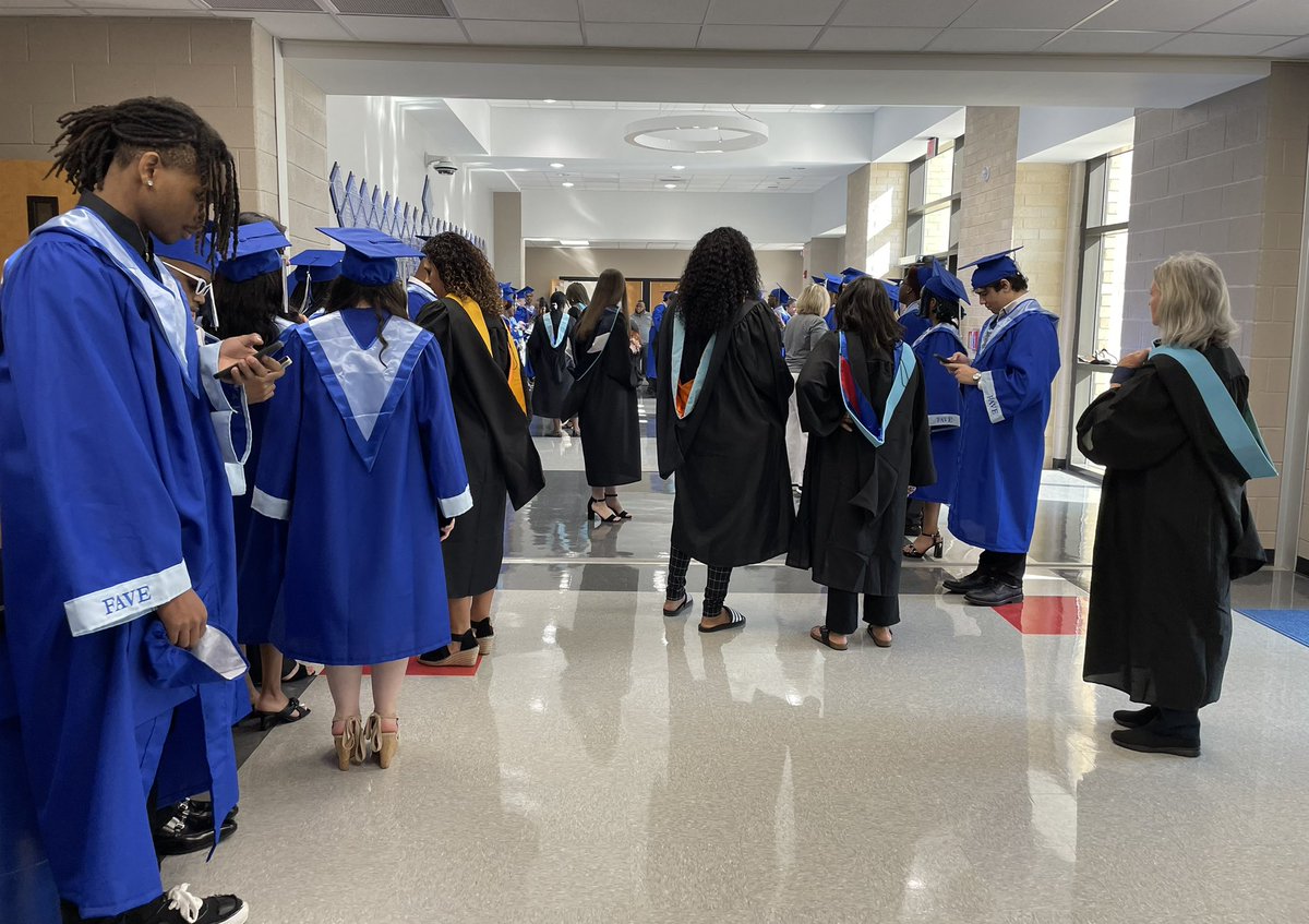 Here’s a sneak peek at what is about to happen @FCS_FAVE’s first graduation. Congratulations to all of our Owls as they move on to their next chapter. #TheFAVEWay