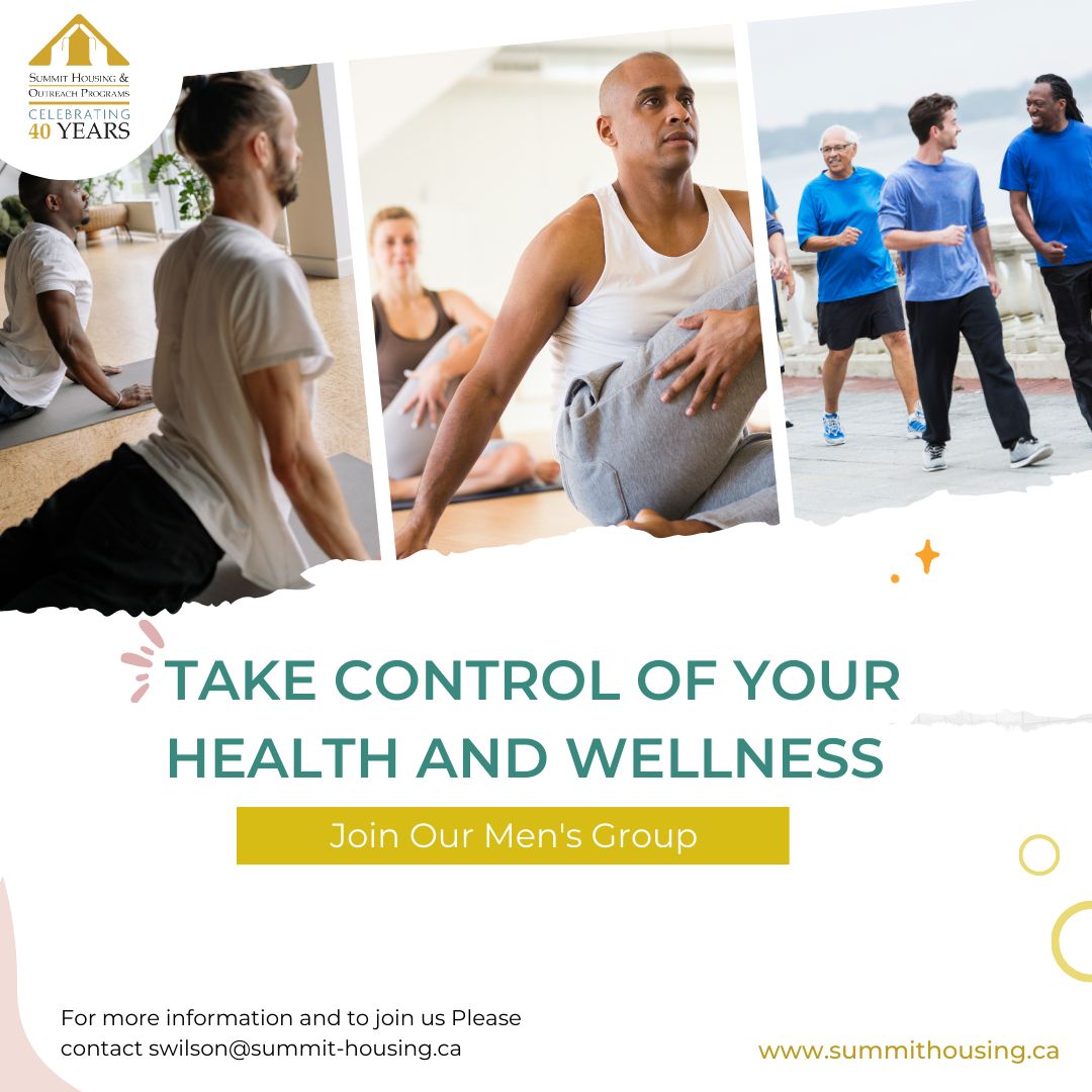 ⚡ Ready to take control of your health and wellness? Join us on Monday from 2:00‐3:00 p.m. for our Men's Group and become empowered to live a balanced life full of vitality. ✨

#healthandwellness #mensgroup #wellnessprogram #summitprograms