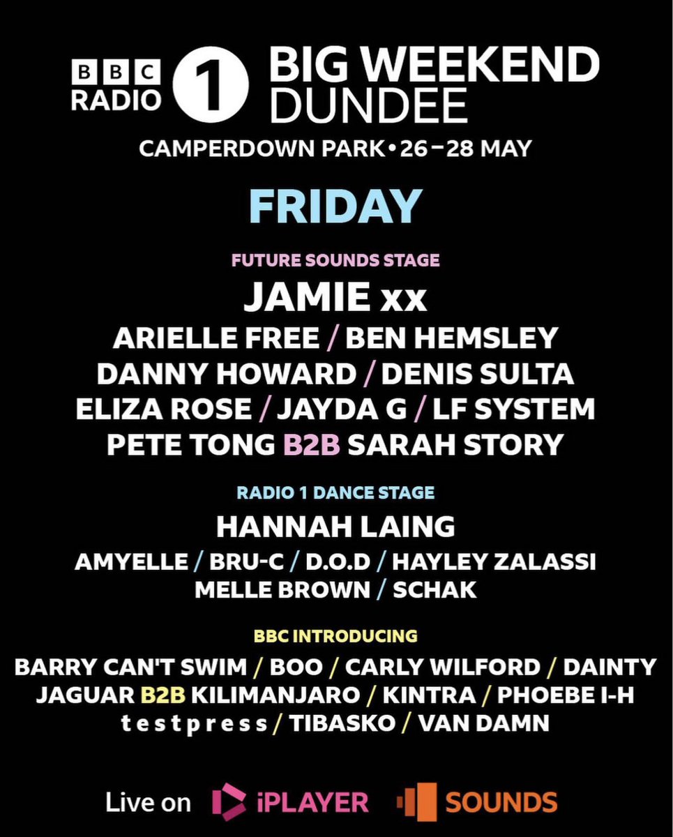 TODAY IS THE DAY! Playing in my home town for @BBCR1 . This is gonna be so surreal 😋🥰🏴󠁧󠁢󠁳󠁣󠁴󠁿 See you soon!!!!