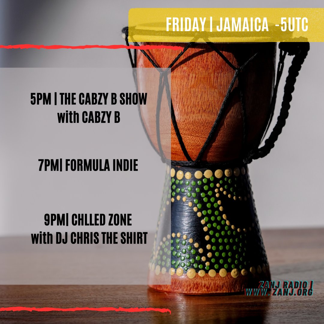 Coming today on <a href="/ZANJRADIO/">ZANJ RADIO</a> zanj.org

#Worldmusic #Radio #Jamaica #Online