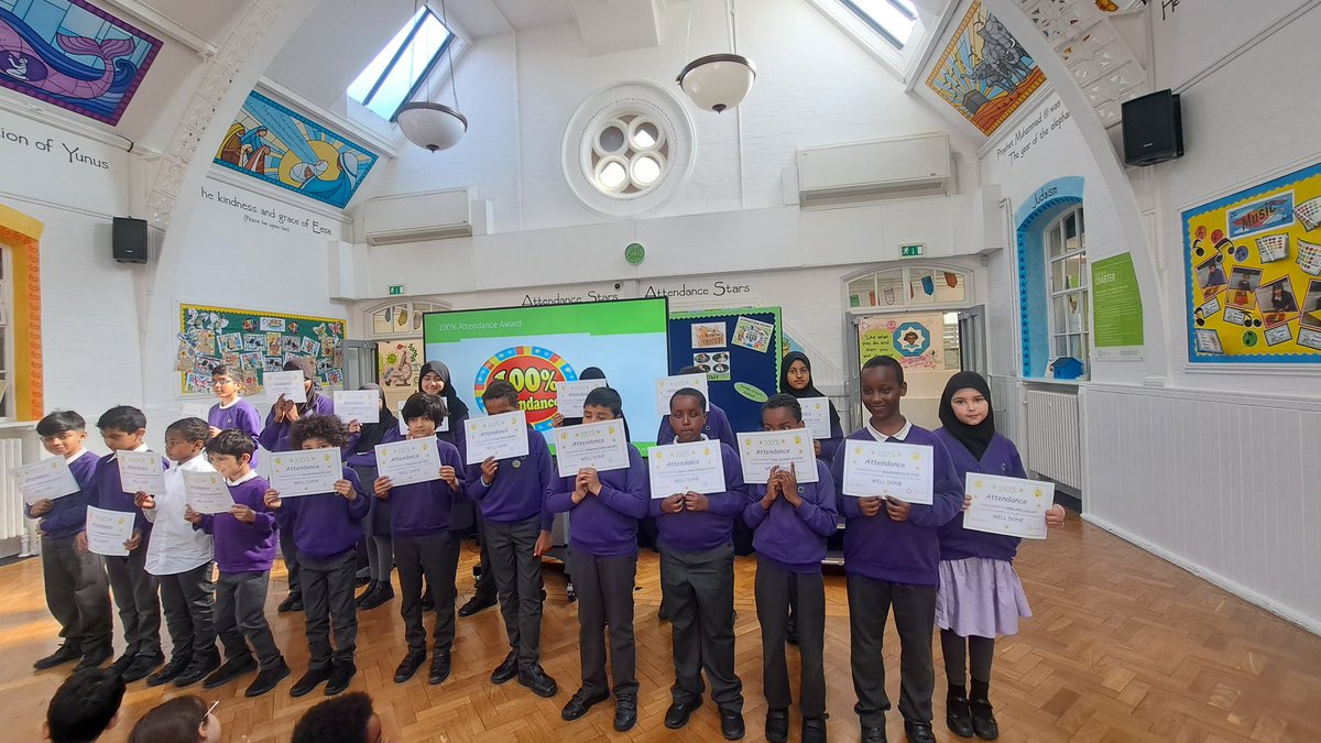 100% attendance from September. Well done, everyone! 👏 👏 👏 
#WeAreStar