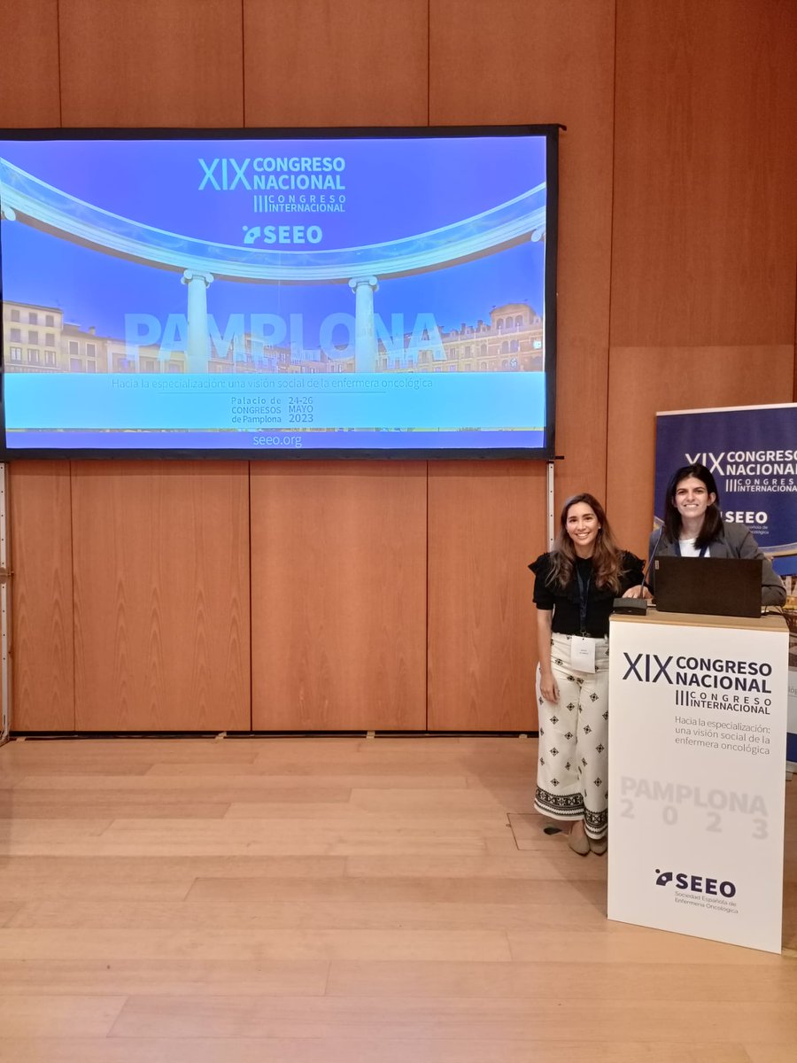 👉 Casi 20 enfermeras del Cancer Center Clínica Universidad de Navarra #CCUN participan en el XIX Congreso Nacional y III Internacional de la <a href="/_SEEO_/">Enfermería Oncológica</a> <a href="/SEHOP2/">SEHOP</a>

👏 Poniendo siempre al paciente en el centro. Ellas son #ProfesionalesDePrimera