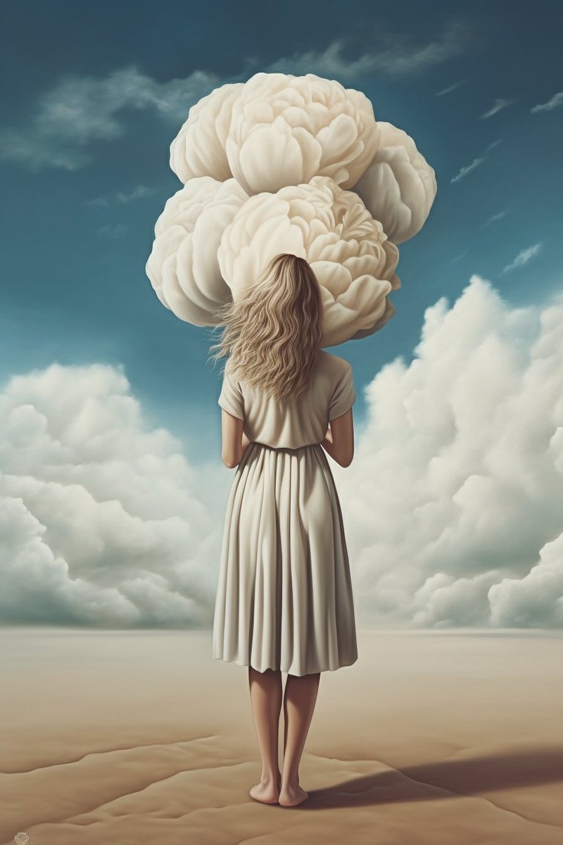 GM ☀️ #aigenerated #alomagritte 💕