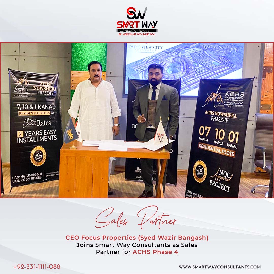 PvtSmartway's tweet photo. Syed Wazir, the CEO of Focus Properties, has partnered with Smart Way Consultants as a Sales Partner for ACHS Phase 4. We look forward to working together to help our clients find their dream homes and investments.

#FocusProperties #SmartWayConsultants #ACHSPhase4 https://t.co/70TYUXwcje