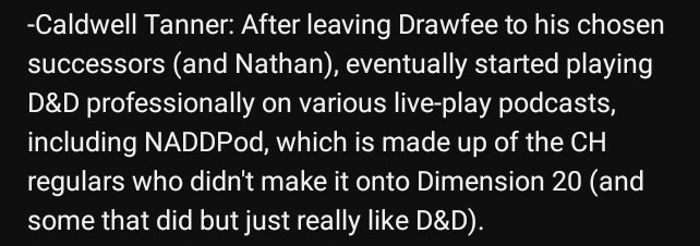 this comment on the ch all nighter that popped up in everyone's subscription feed and recaps where everyone is now 10 years later has the wildest framing of naddpod possible